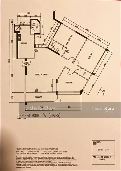 Blk 309 Jurong East Street 32 (Jurong East), HDB 5 Rooms #160568452